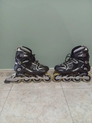 Patines en línea Fila negros
