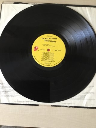 The Rolling Stones Sticky Fingers LP