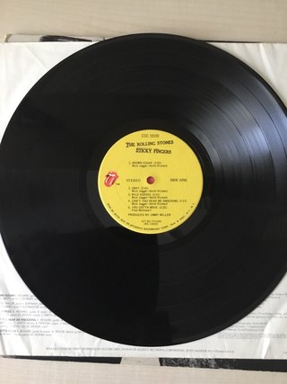 The Rolling Stones Sticky Fingers LP