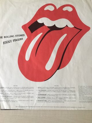 The Rolling Stones Sticky Fingers LP