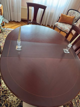 Conjunto Muebles Madera Clásico