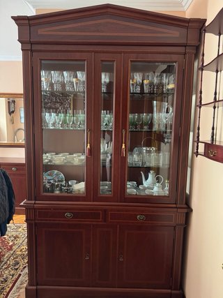 Conjunto Muebles Madera Clásico