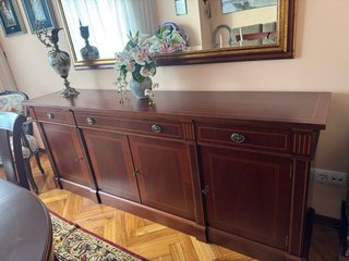 Conjunto Muebles Madera Clásico