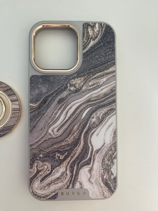 Funda Burga iPhone 14 Pro Max + Anillo