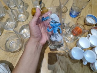 Juego de Vasos y Tazas Pequeñas