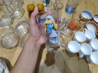 Juego de Vasos y Tazas Pequeñas