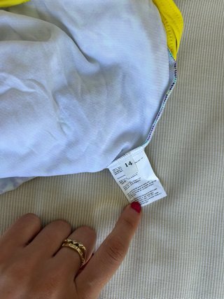 Traje de baño niña estampado leopardo