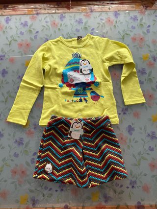Conjunto Tuc Tuc bebé nuevo