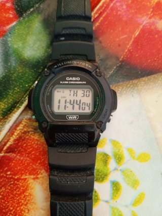 Orologio Casio Alarm Chronograph Nero