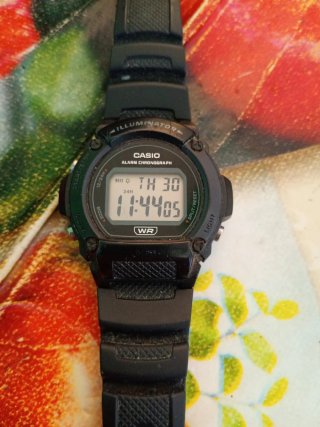 Orologio Casio Alarm Chronograph Nero