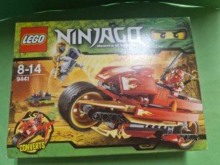 LEGO Ninjago 9441 Moto Kai (Sin personajes)+armas