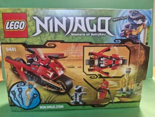 LEGO Ninjago 9441 Moto Kai (Sin personajes)+armas