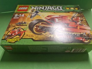 LEGO Ninjago 9441 Moto Kai (Sin personajes)+armas