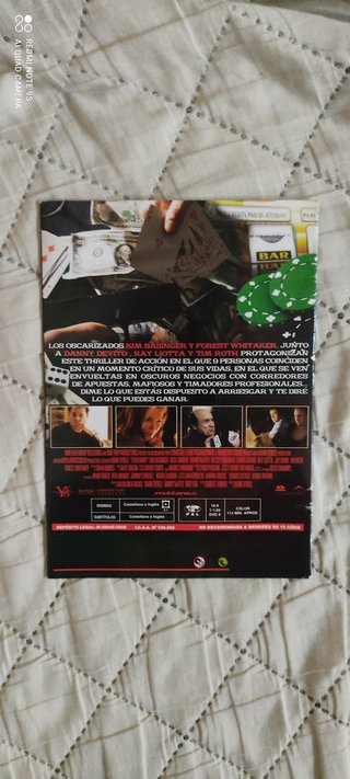 DVD La Apuesta Perfecta