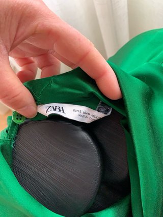 Blusa verde elegante