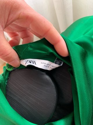 Blusa verde elegante