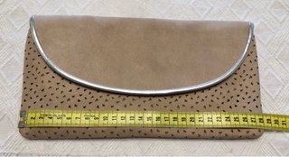 Bolso Verona Beige Nude Fiesta Cadena Clutch