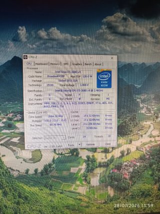 Placa QIYIDA X99 H9 + CPU Xeon E5-2680 v4 +
