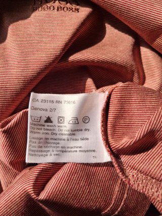 Polo Hugo Boss Hombre Talla L Marrón, nuevo.