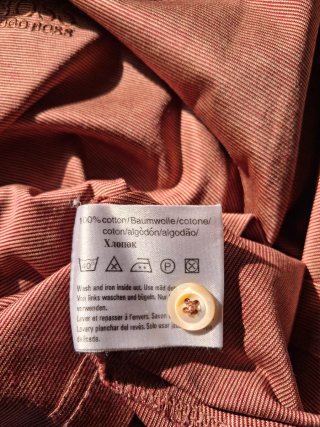 Polo Hugo Boss Hombre Talla L Marrón, nuevo.