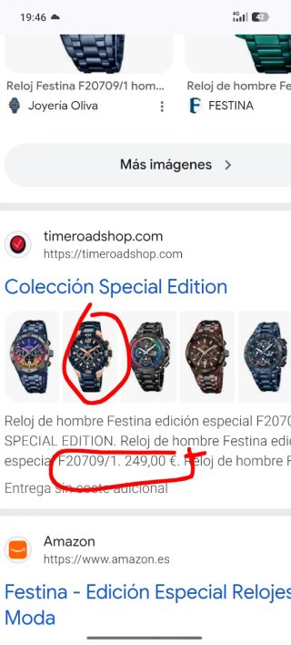 Reloj Festina Edición Especial