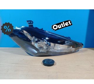 EV FARO IZQ PARA RENAULT MEGANE III 12-14 FONDO NEGRO R01755