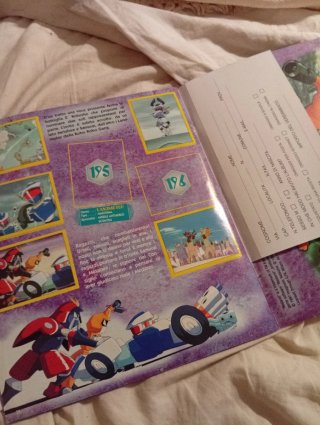 Album figurine Medabots Panini vintage
