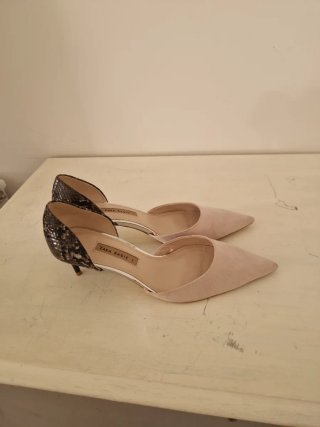 Zapatos elegante Zara tacón