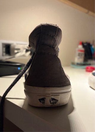 Zapatillas Vans Altas Grises