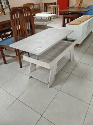 Mesa de centro elevable