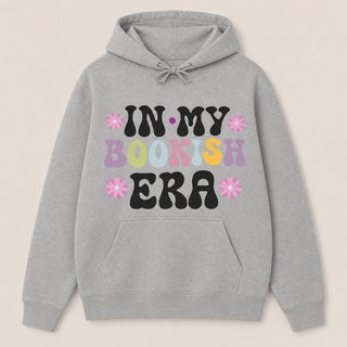 Sudadera In My Bookish Era Gris todas las tallas