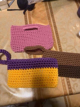 Pochette uncinetto estate