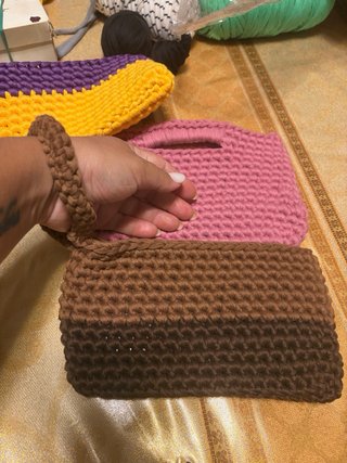 Pochette uncinetto estate