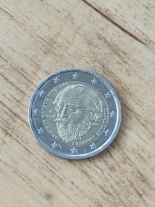 Moneda 2 euros Grecia 2019