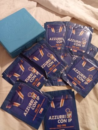 Figurine Azzurri con 10 Anni con l'Italia