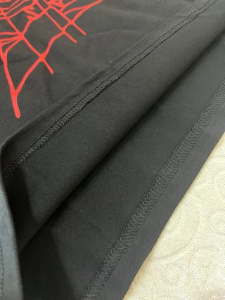 Camiseta Sp5der Negra Spiderweb