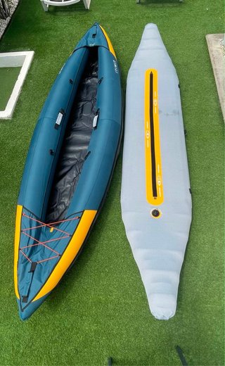 Kayak hinchable ITIWIT 2 plazas + 2 remos + bolsa