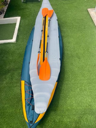 Kayak hinchable ITIWIT 2 plazas + 2 remos + bolsa