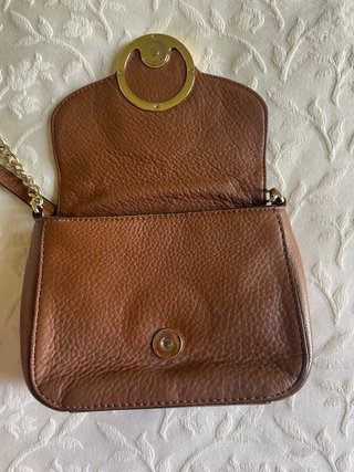 Bolso Michael Kors Marrón y Dorado