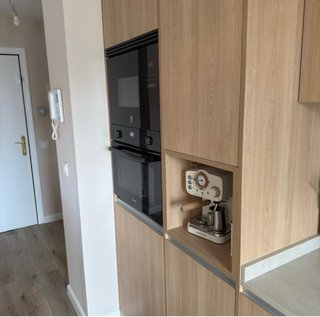 Muebles de cocina madera y metal