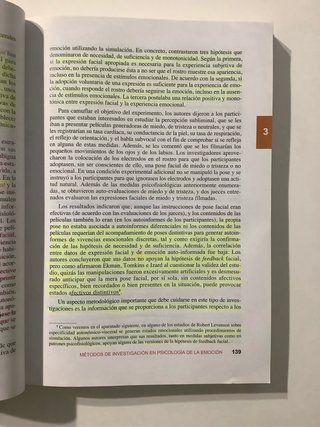 Psicología de la Emoción