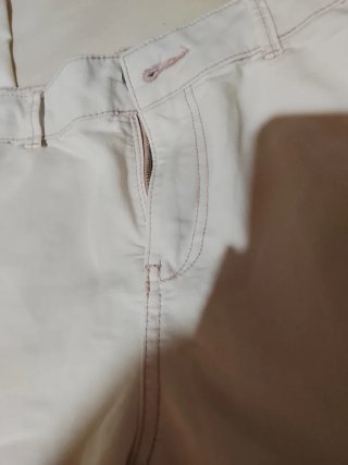 Pantalones pitillo blancos mujer Talla S
