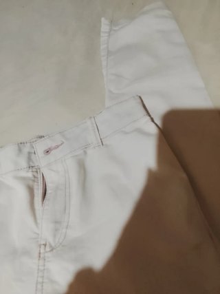 Pantalones pitillo blancos mujer Talla S