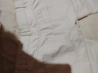 Pantalones pitillo blancos mujer Talla S