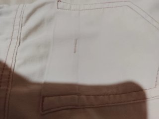 Pantalones pitillo blancos mujer Talla S