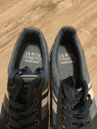 Zapatillas Tenth Lifestyle Azul y Blanco