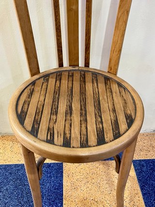 Silla Antigua Madera Estilo Thonet