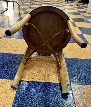 Silla Antigua Madera Estilo Thonet