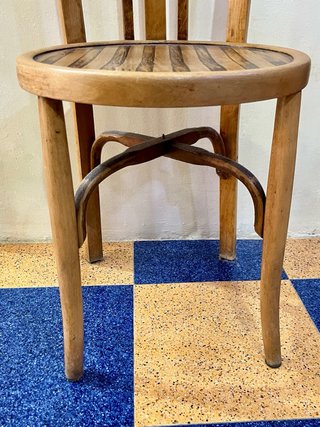 Silla Antigua Madera Estilo Thonet