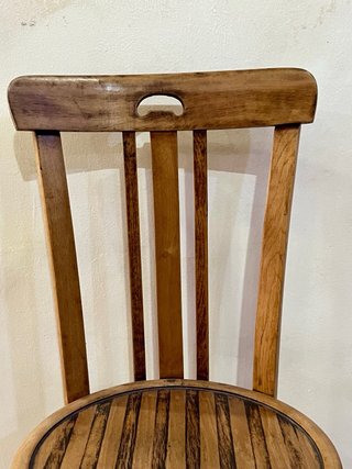 Silla Antigua Madera Estilo Thonet
